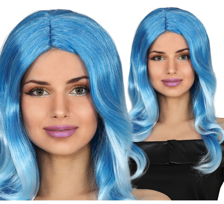 WIG ME UP - MMAM-15M Parrucca Carnevale Afro Parrucca Fan Campionati Mondiali Calcio Rosso Giallo Rosso Spagna