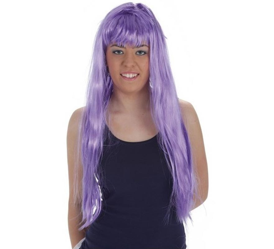 Adult Purple Chic Mane Wig