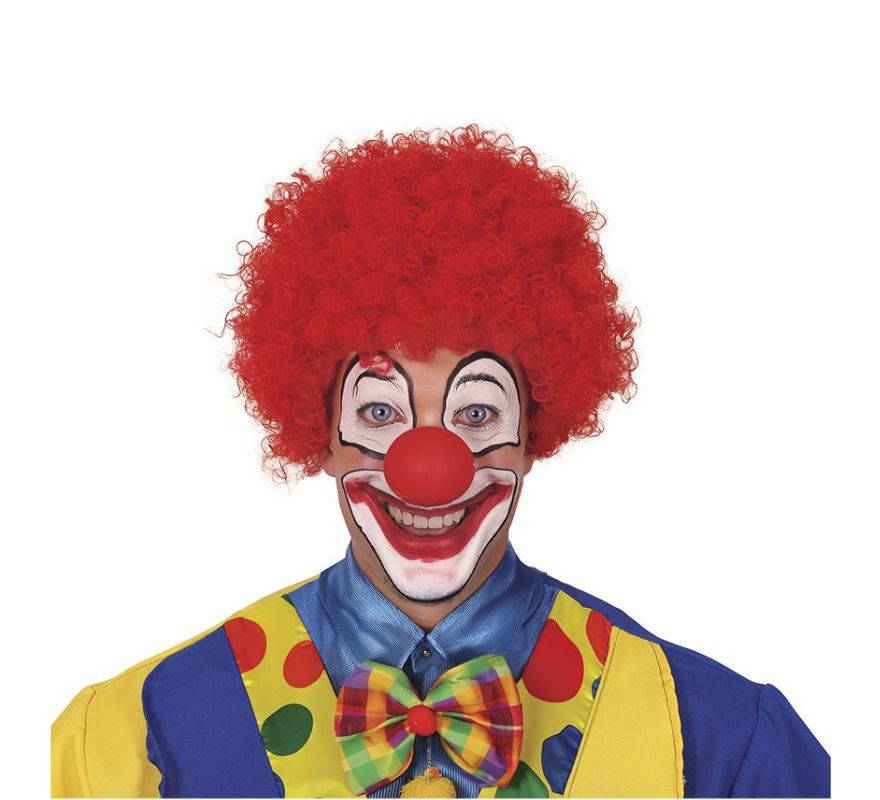 Curly Clown wig in various colors