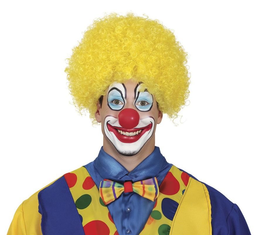 Curly Clown wig in various colors