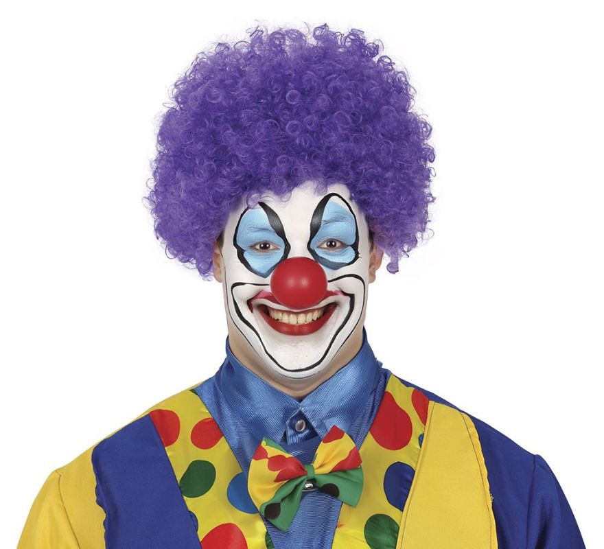 Curly Clown wig in various colors