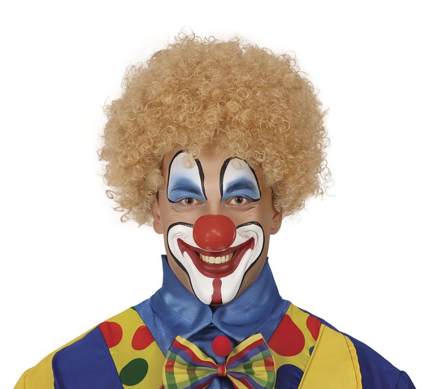 Curly Clown wig in various colors