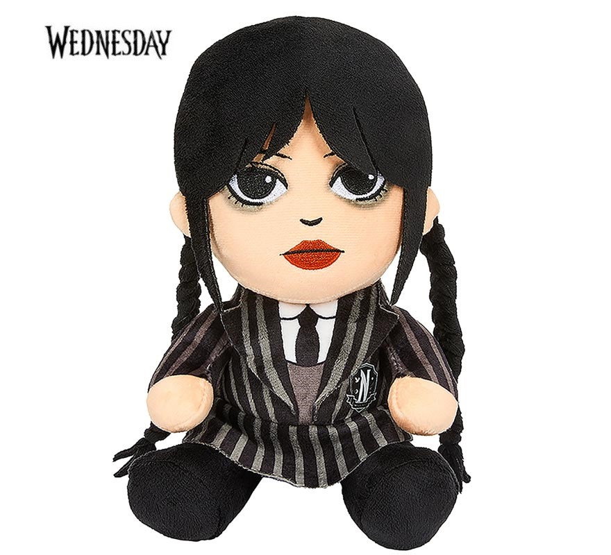 Wednesday Schoolboy Plush Sitting 20cm