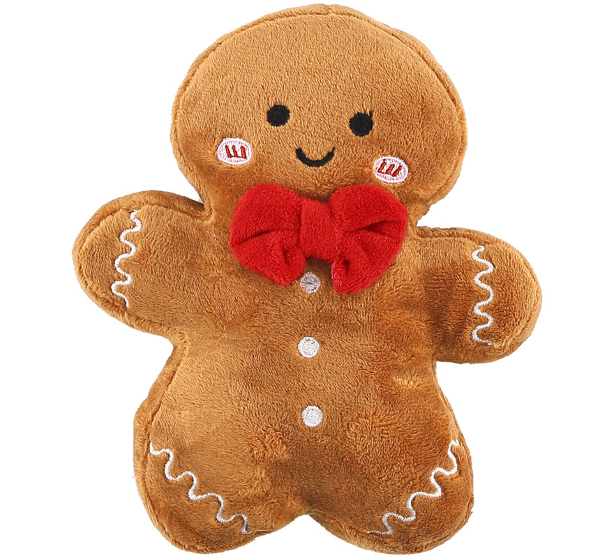 Peluche Galleta de Jengibre marrón 17 cm