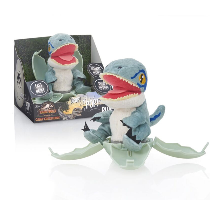 Jurassic World Drop n' Pop Blue Plush