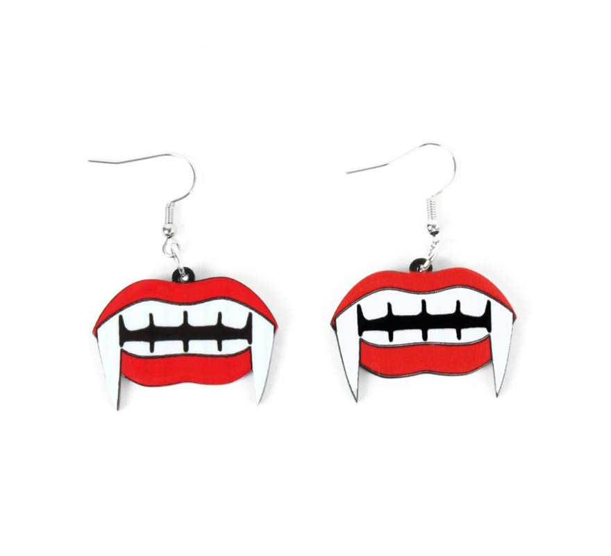 Vampire Teeth Earrings