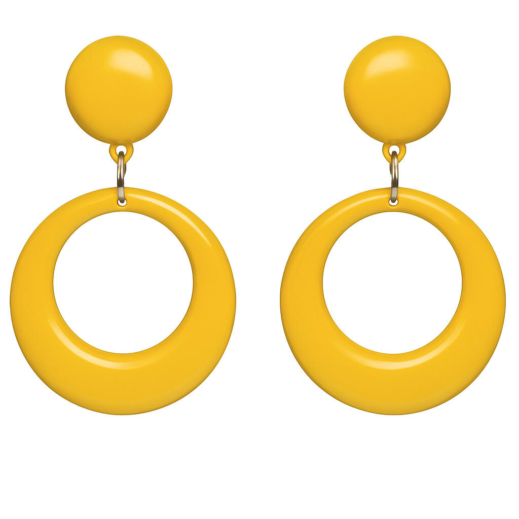 Large 9.5 cm Flamenco Earrings in various colors