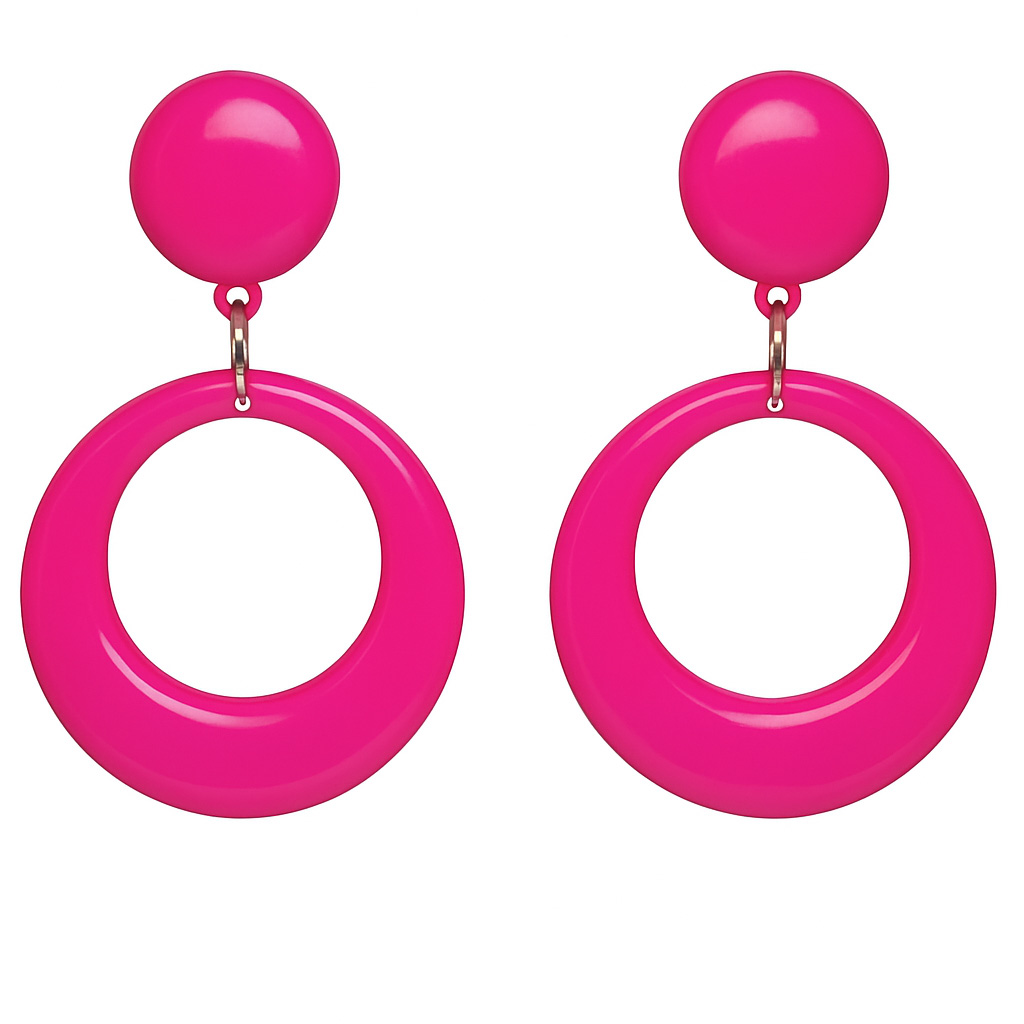 Large 9.5 cm Flamenco Earrings in various colors