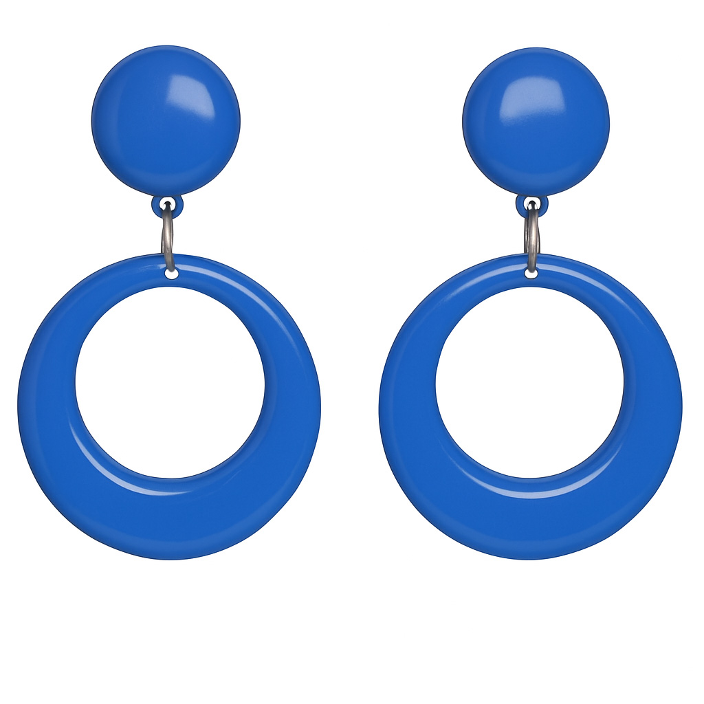 Large 9.5 cm Flamenco Earrings in various colors
