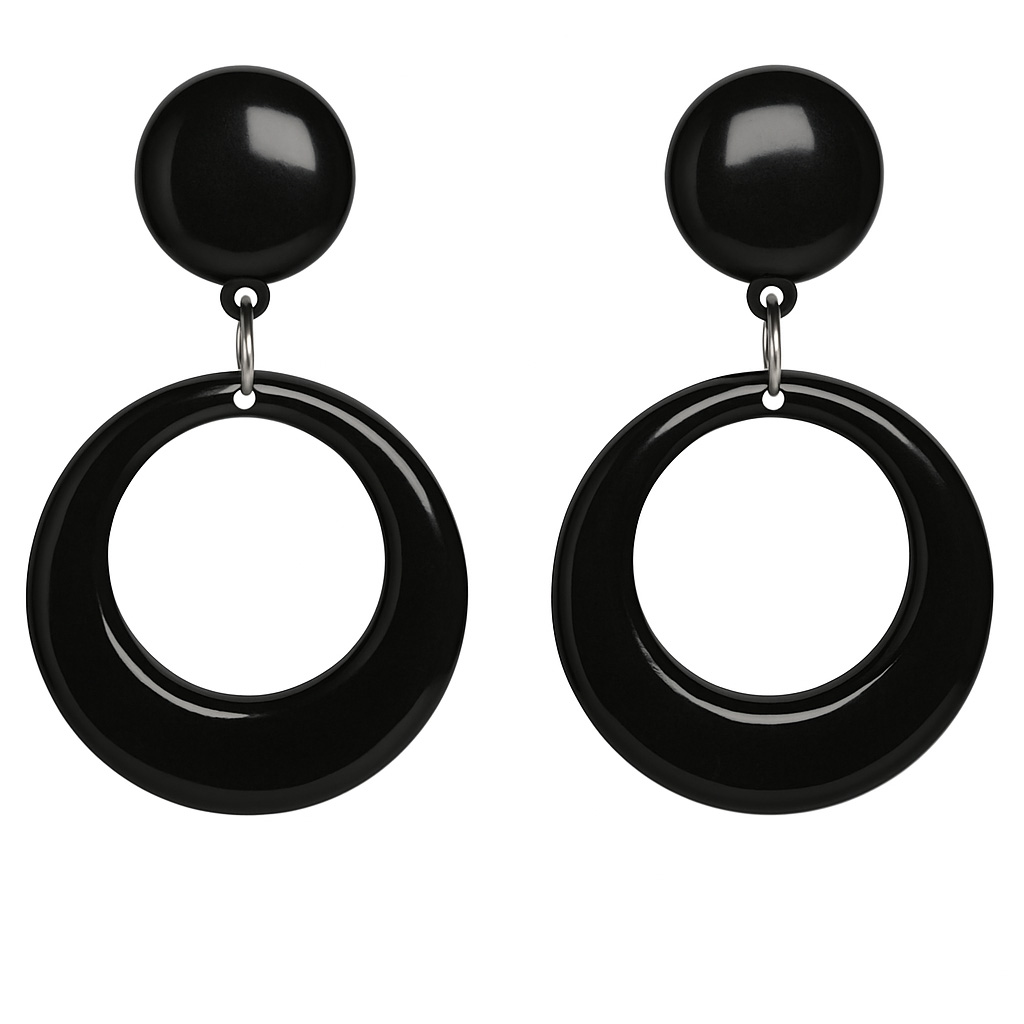 Large 9.5 cm Flamenco Earrings in various colors