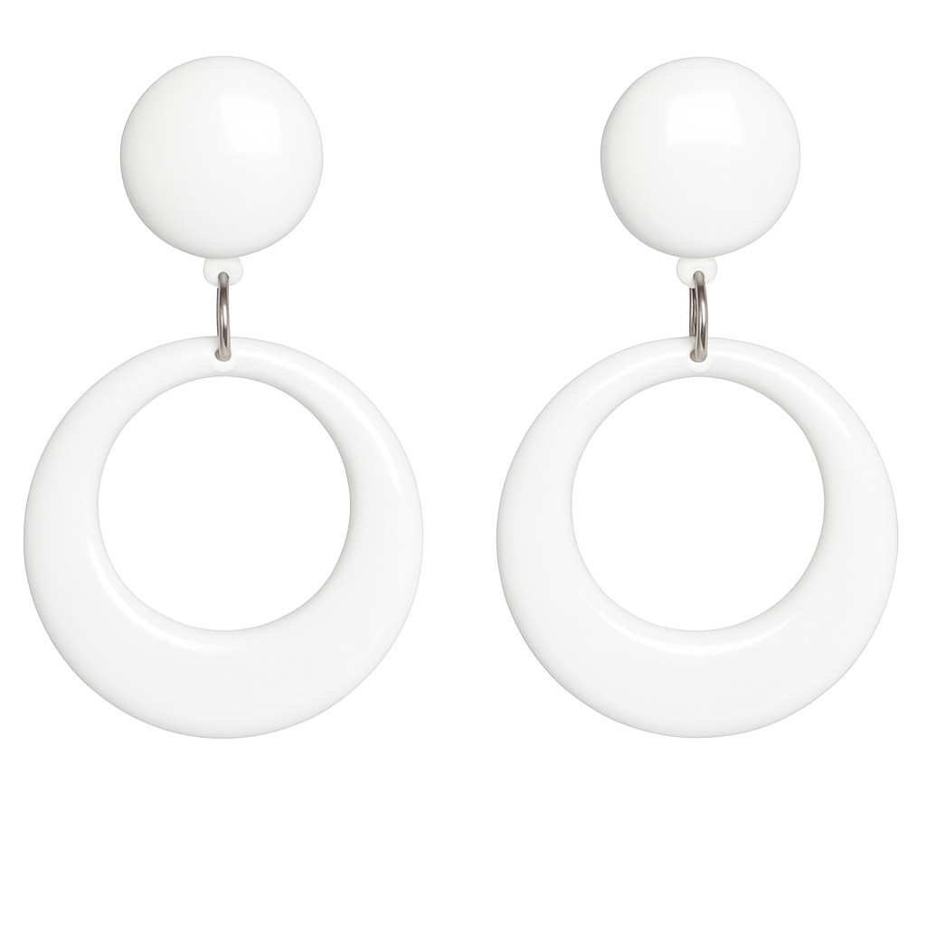 Large 9.5 cm Flamenco Earrings in various colors