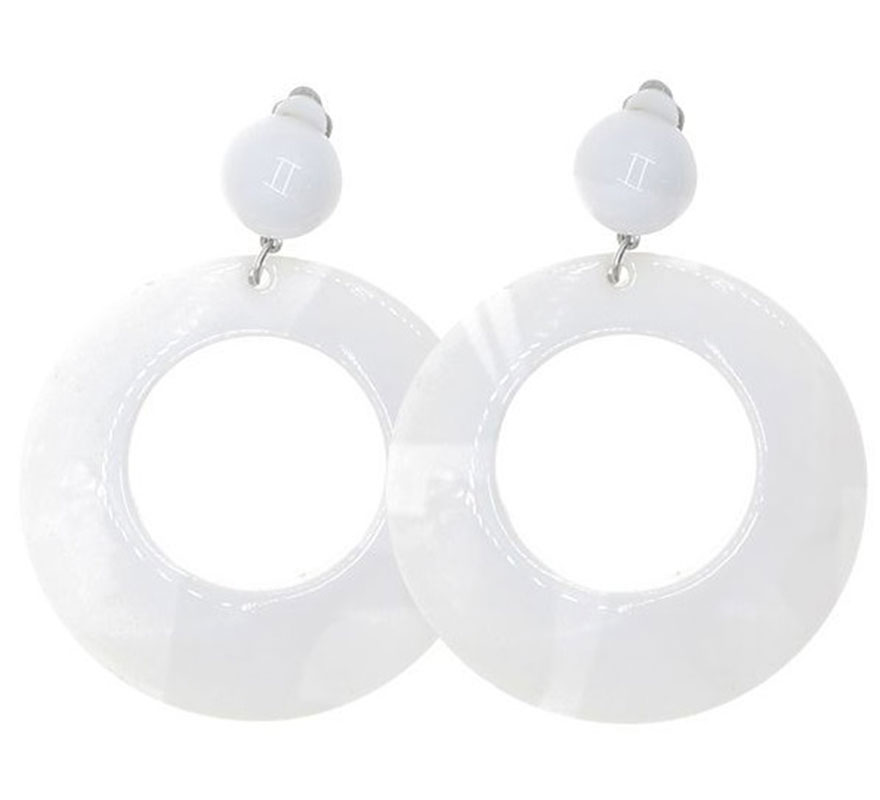 Brincos Flamenco Aro Grande 10 cm em várias cores