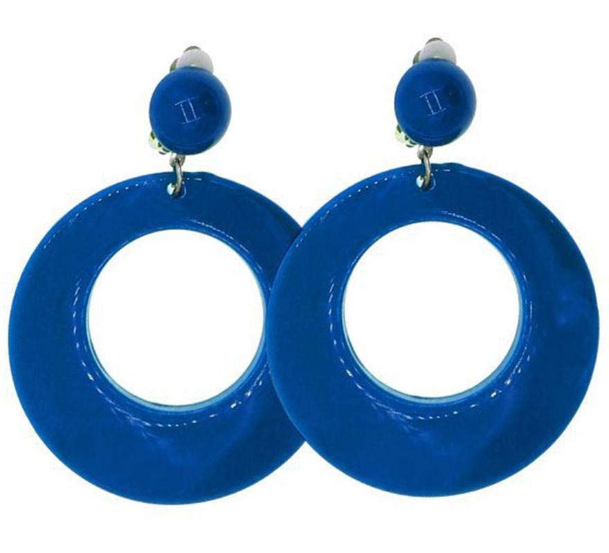 Brincos Flamenco Aro Médio 6 cm em várias cores