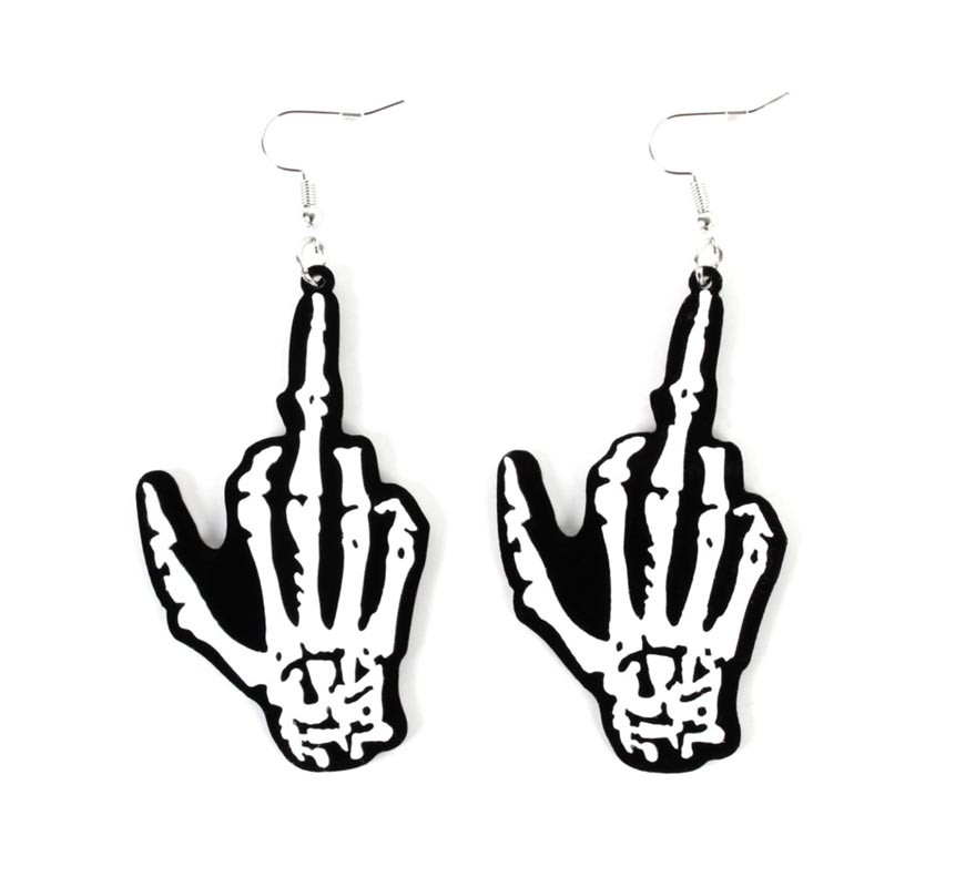 Skeleton Hands Earrings