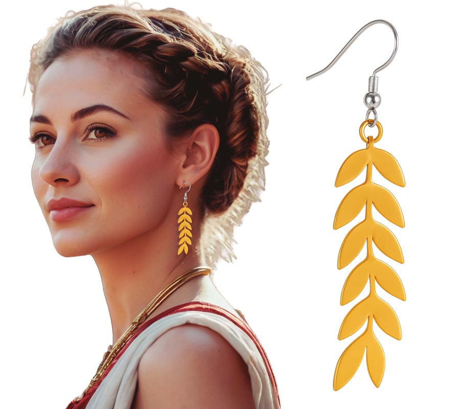 Pendientes de Romana dorados