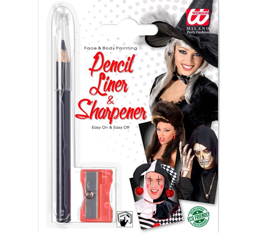 Black outliner and sharpener