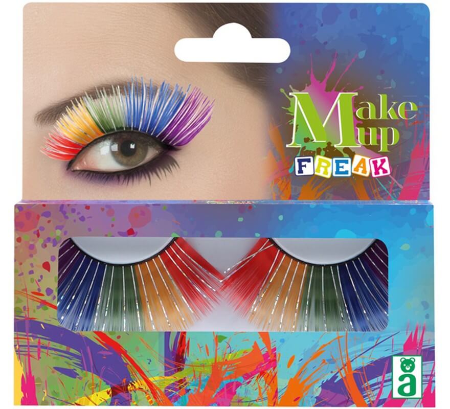 Multicolor extra long eyelashes