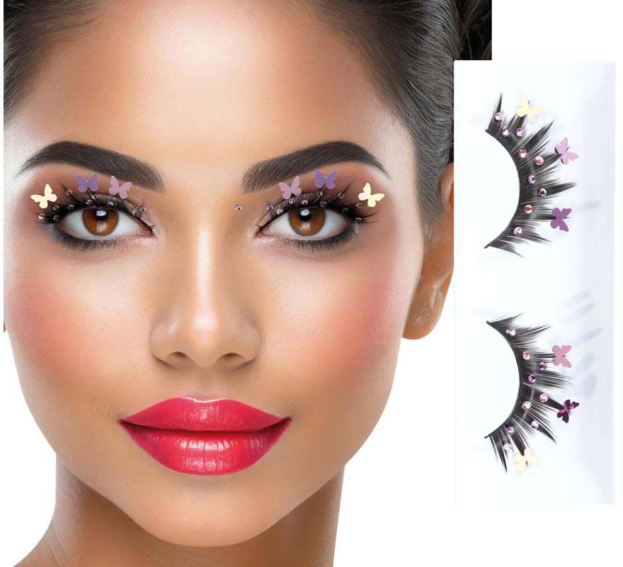 Pestañas Postizas de Mariposa
