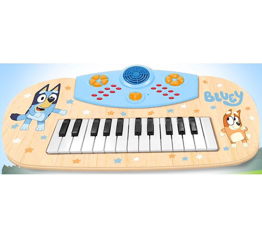 Piano Electrónico de 25 teclas Bluey