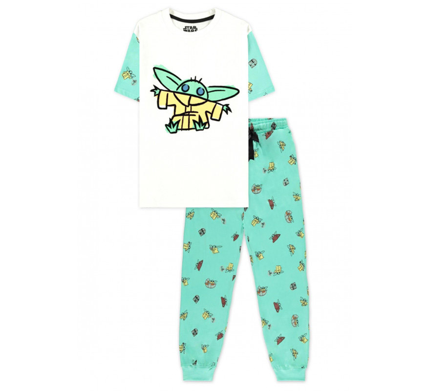 The Mandalorian Baby Yoda Girl's Pajamas