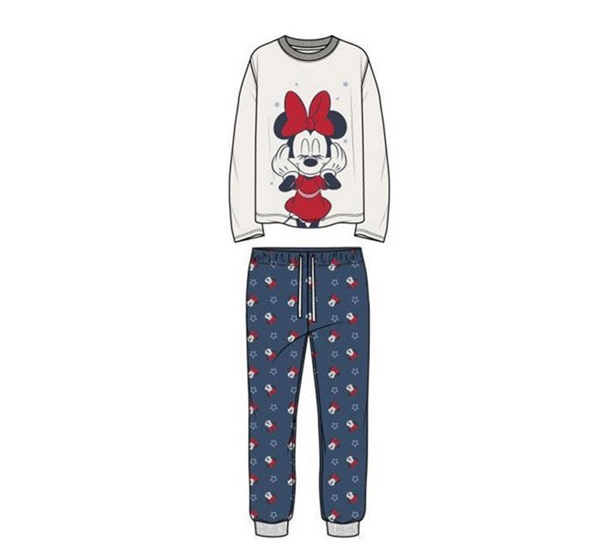 Girl's Minnie Cotton Long Pajamas