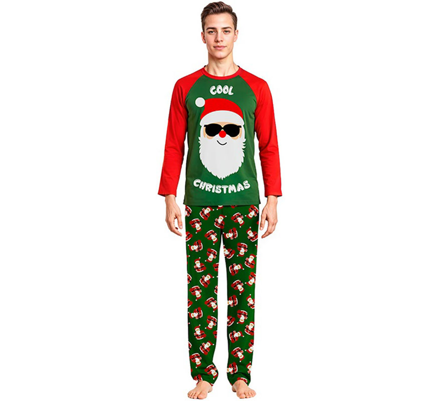 Pijama Navideño de Papá Noel Cool para adultos