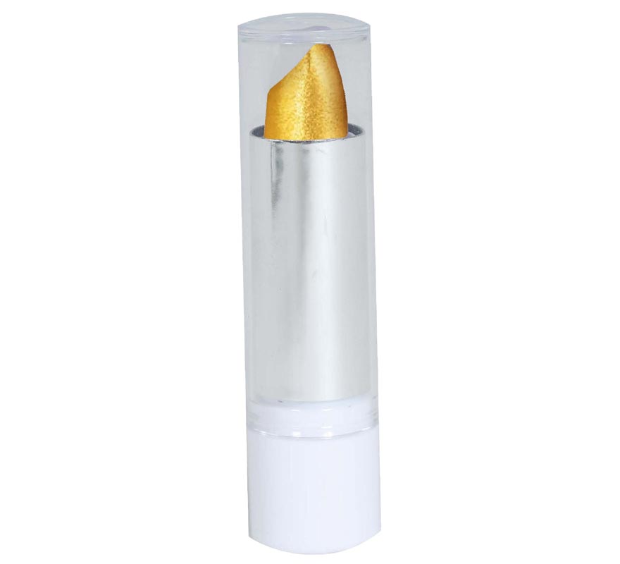 Gold lipstick