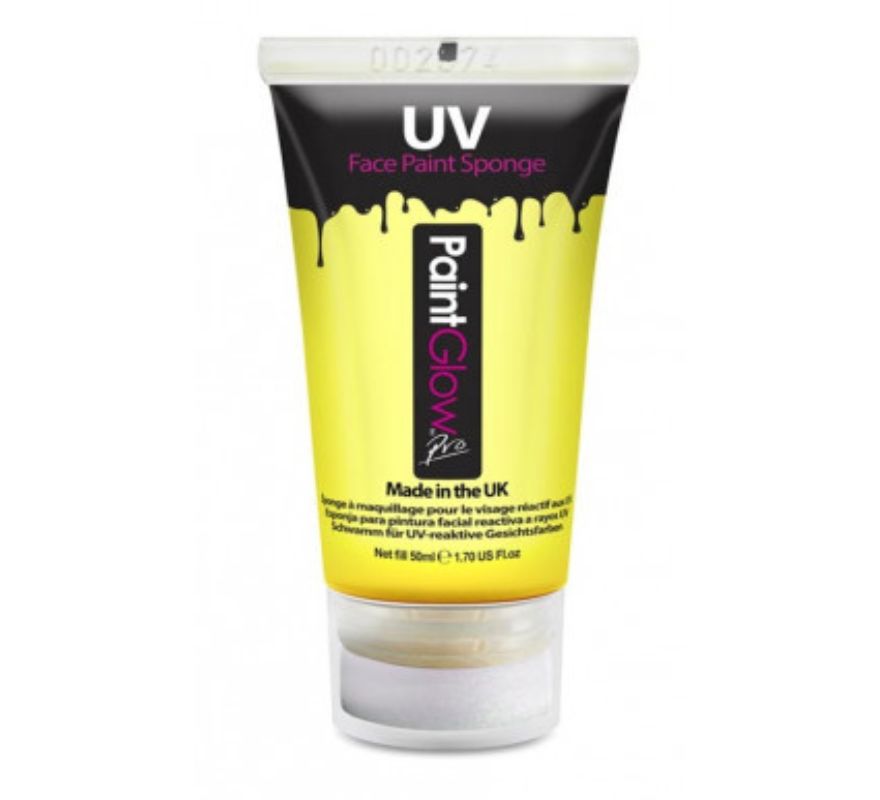 Tinta UV Facial e Corporal Tubo de 50 ml em várias cores
