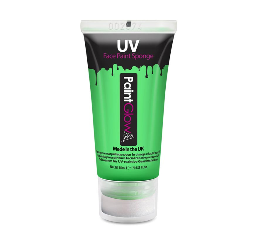 Tinta UV Facial e Corporal Tubo de 50 ml em várias cores
