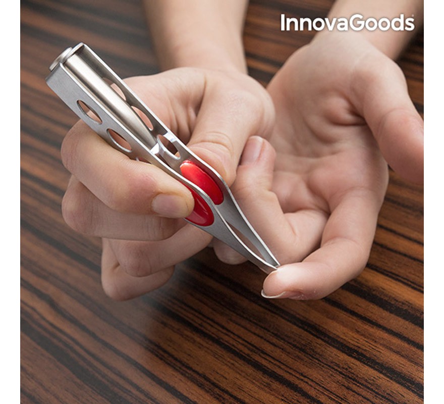 Pinzas de Depilar con LED InnovaGoods