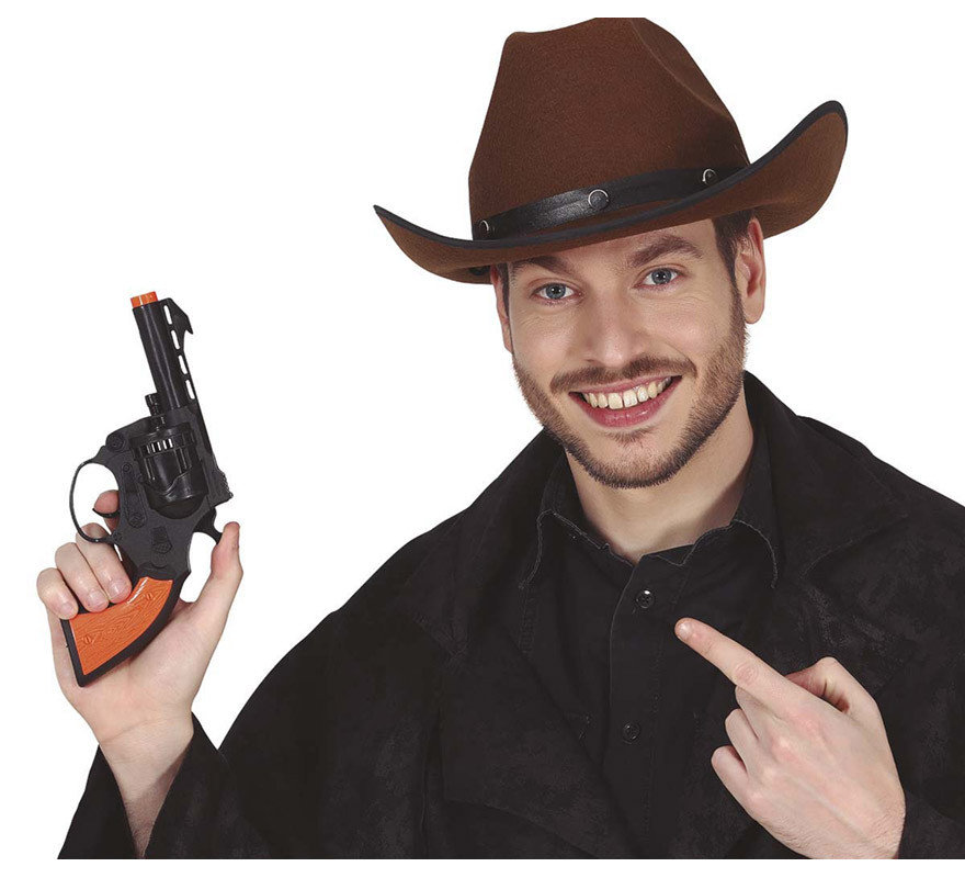 Pistolet à eau cowboy de 30 cm - Jouet pour enfant et adulte - Déguiz-Fêtes