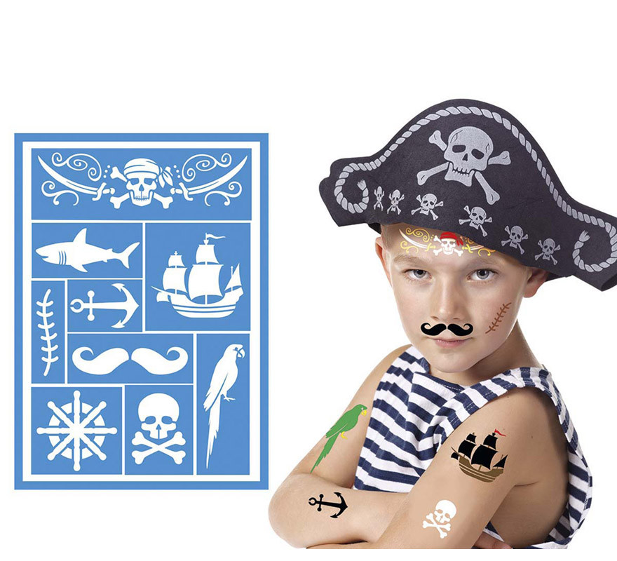 Déguisement pirate enfant bleu - Déguisement enfants/Pirates pour enfants 