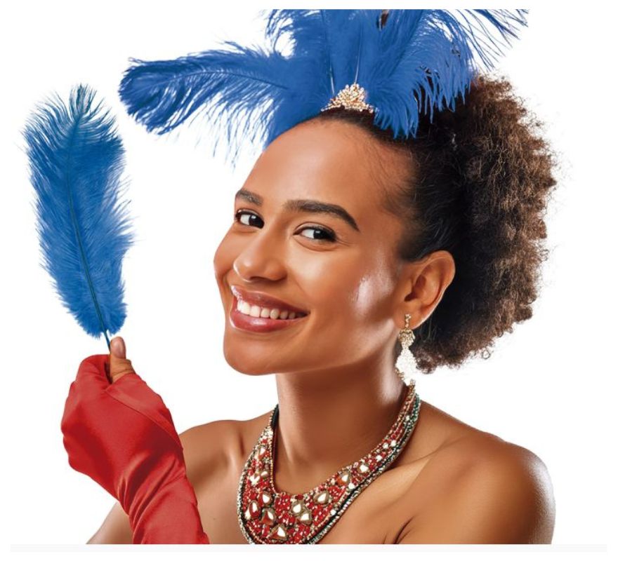 LOOSE Ostrich feather in various colors 30 cm, without ribbon.
