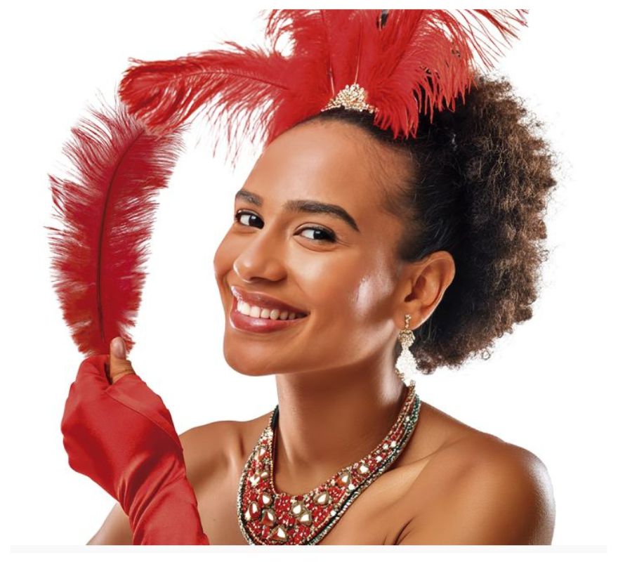 LOOSE Ostrich feather in various colors 30 cm, without ribbon.