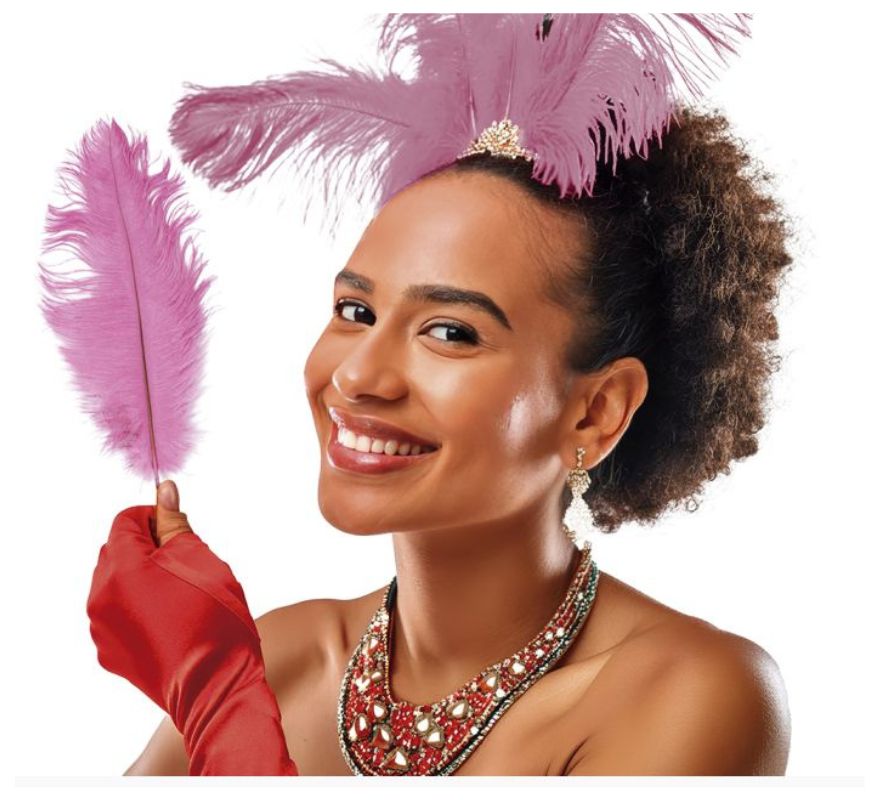 LOOSE Ostrich feather in various colors 30 cm, without ribbon.
