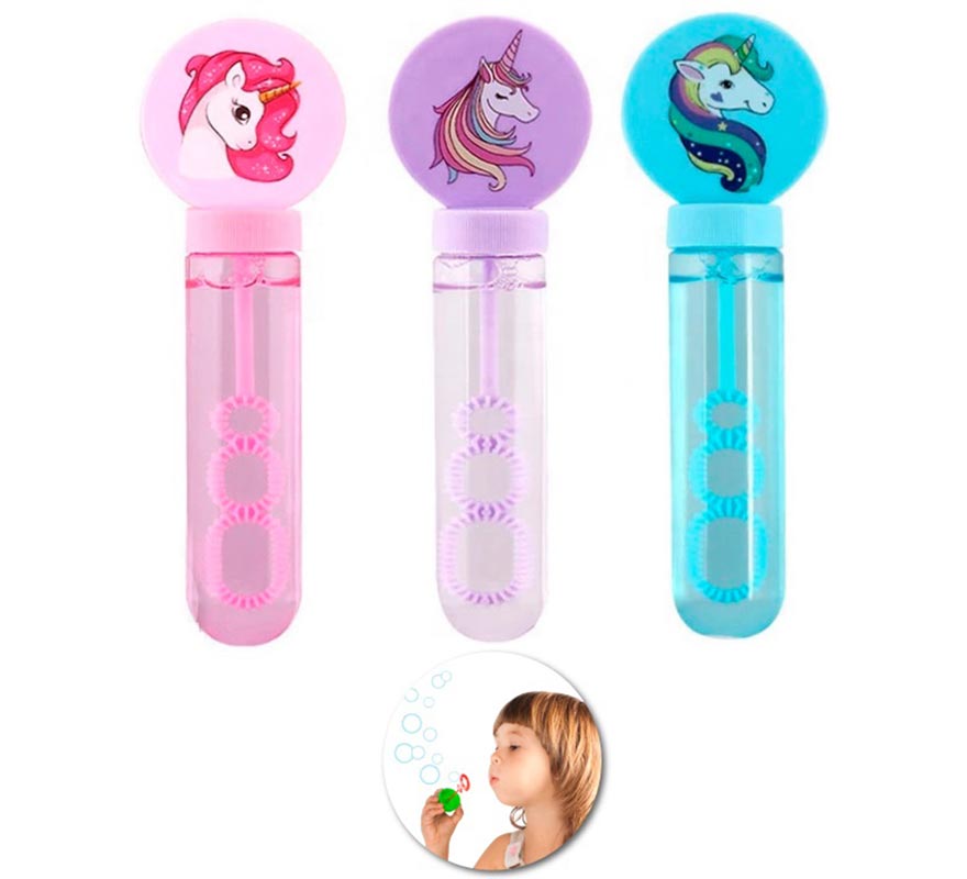 Bolhas de sabão unicórnio em cores sortidas