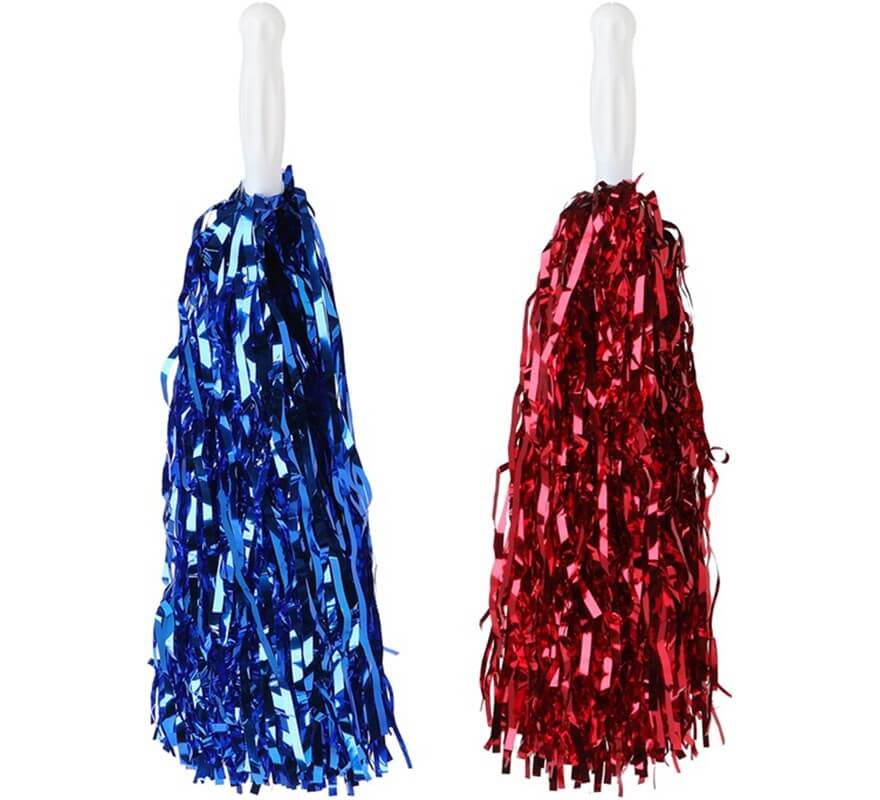 Pompones de Animadora en 2 colores surtidos