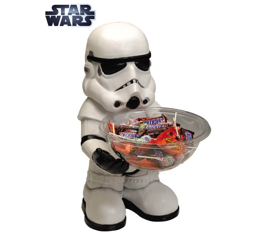 Porta caramelos de Stormtrooper de Star Wars