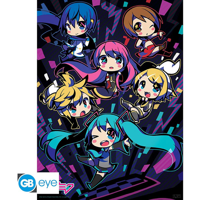 Vocaloid Hatsune Miku & Friends Medium Poster