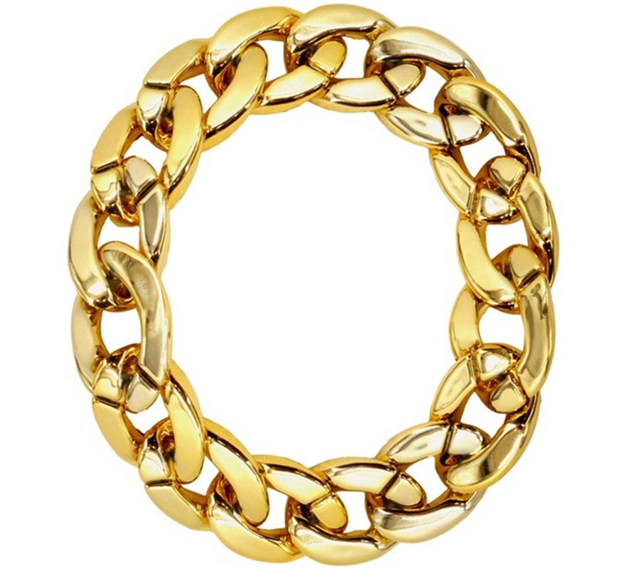 Pulseira Rapper Dourada