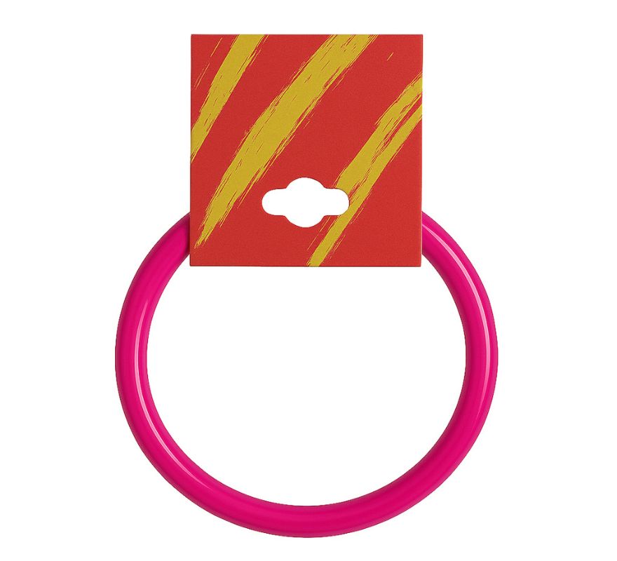 Pulseira de flamenco com 5,9 cm de diâmetro em várias cores