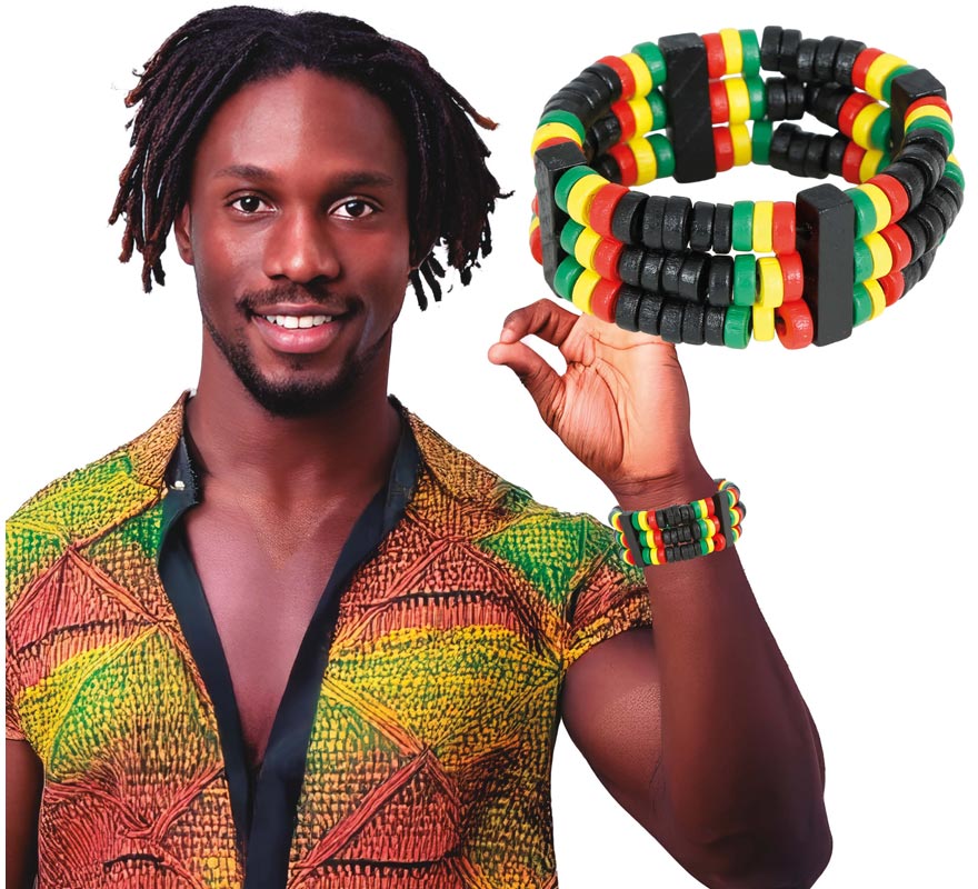 Pulsera Jamaicana multicolor