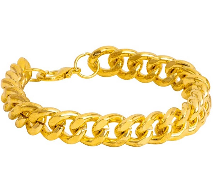 Golden Gangsta Rapper Bracelet
