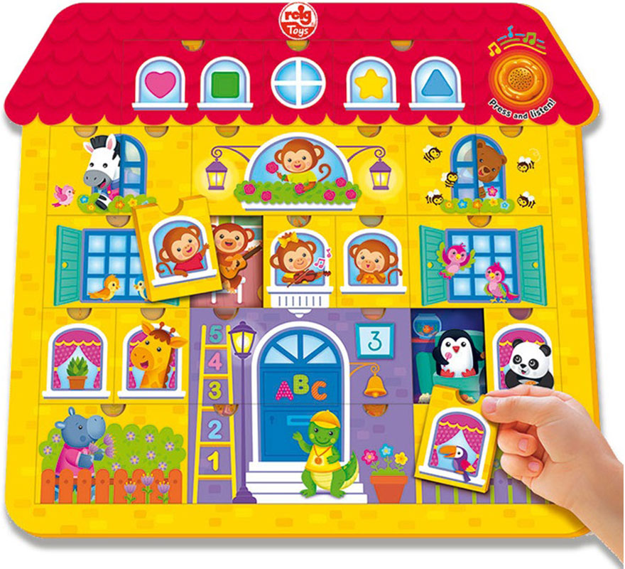 Puzzle Casa Constructora con Sonido