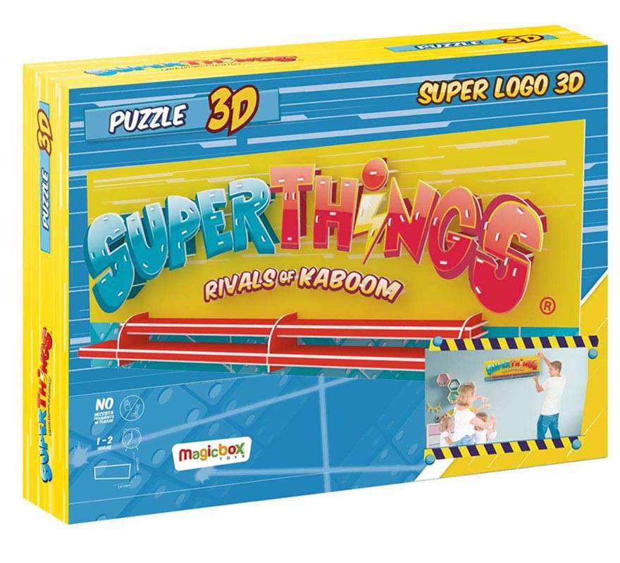 Puzzle en 3D Superthings Séper Logo