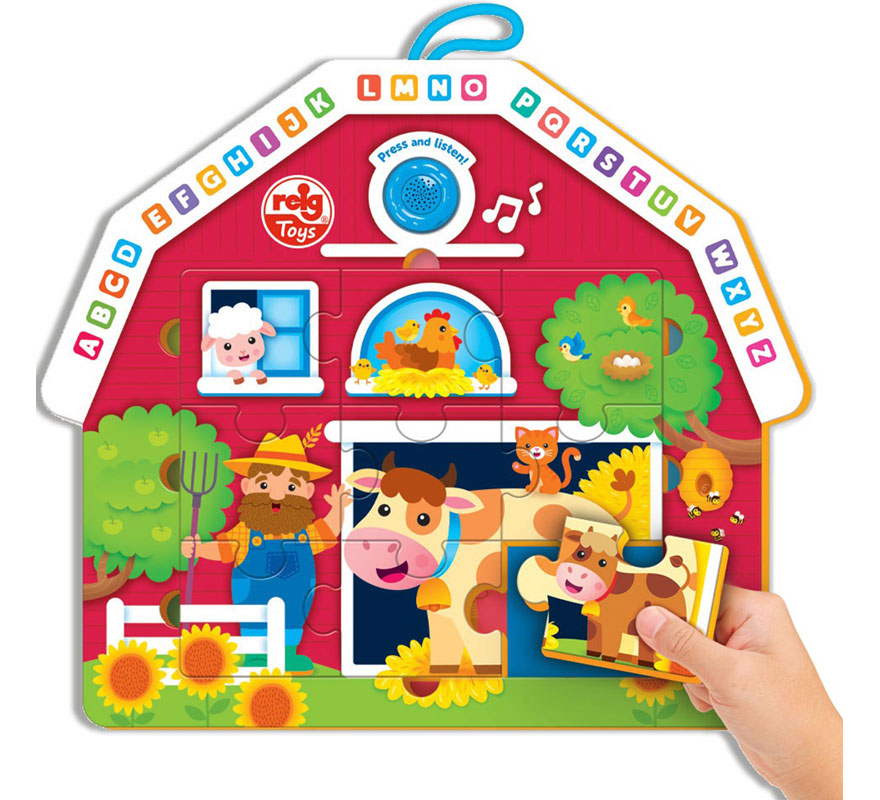 Puzzles de Granja con Sonido