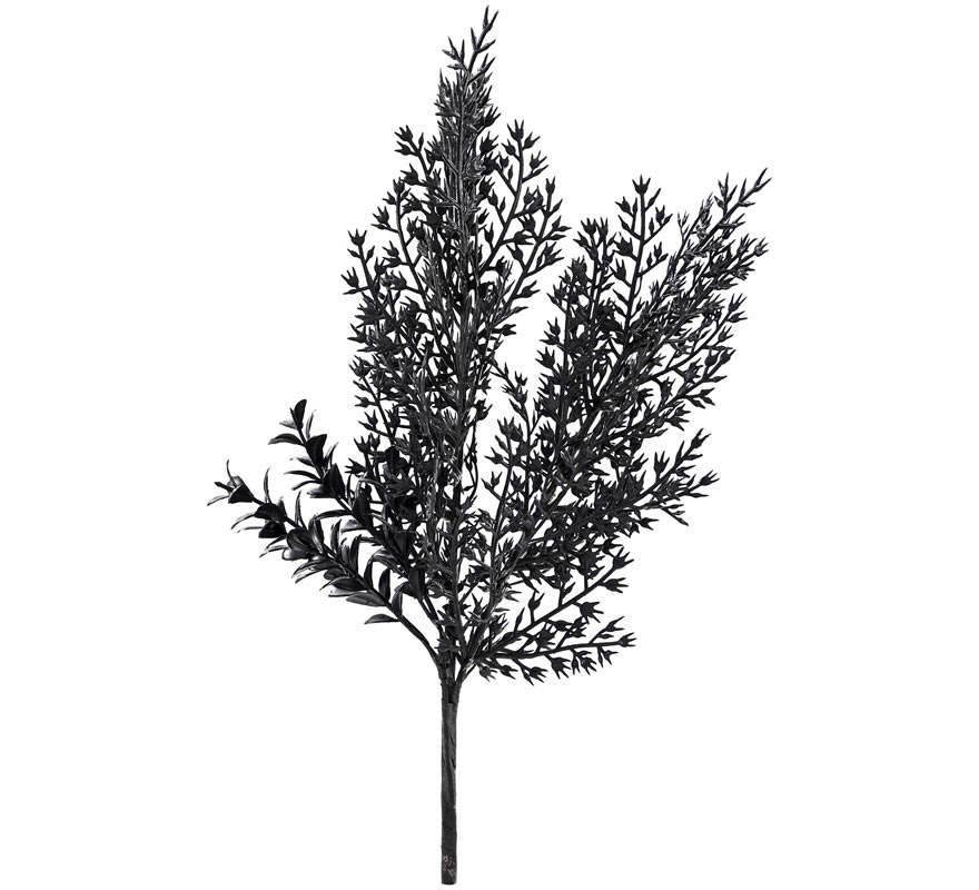 25cm Halloween Black Artificial Branch