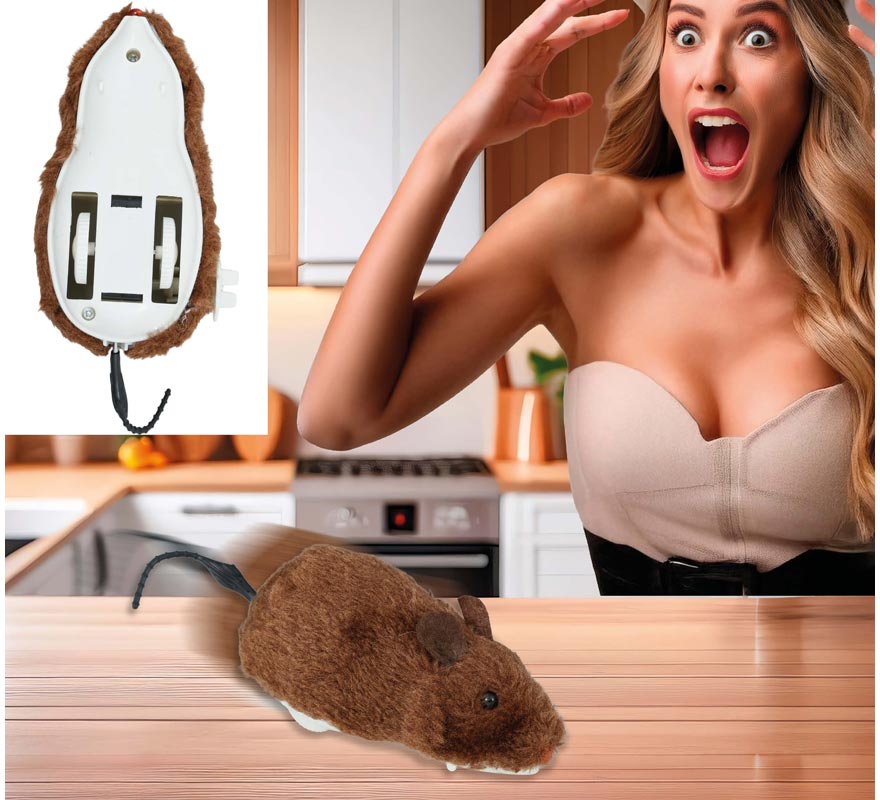 Rata con Cuerda de 16 cm