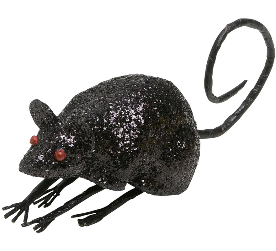 Ratinho com Glitter de 8,5 cm em várias cores