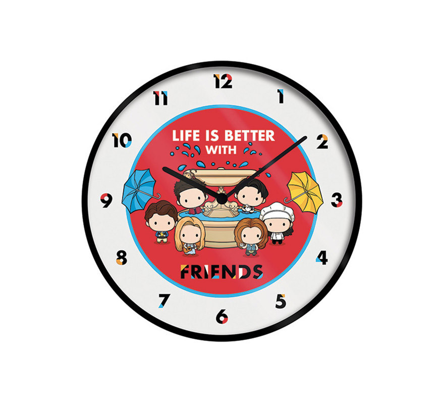 Friends Chibi Wall Clock